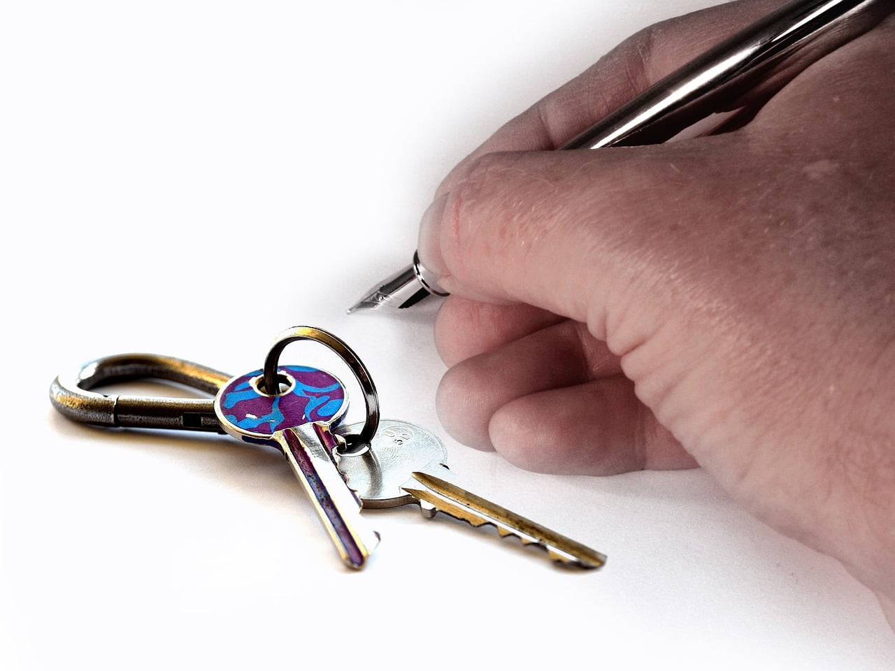 Hand Key House Keys